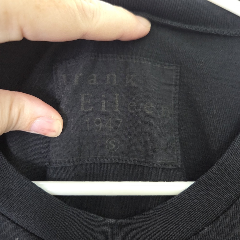 Frank And Eileen Harper Perfect Tee Maxi Dress Black Sz Small Luxury Designer - Picture 3 of 16